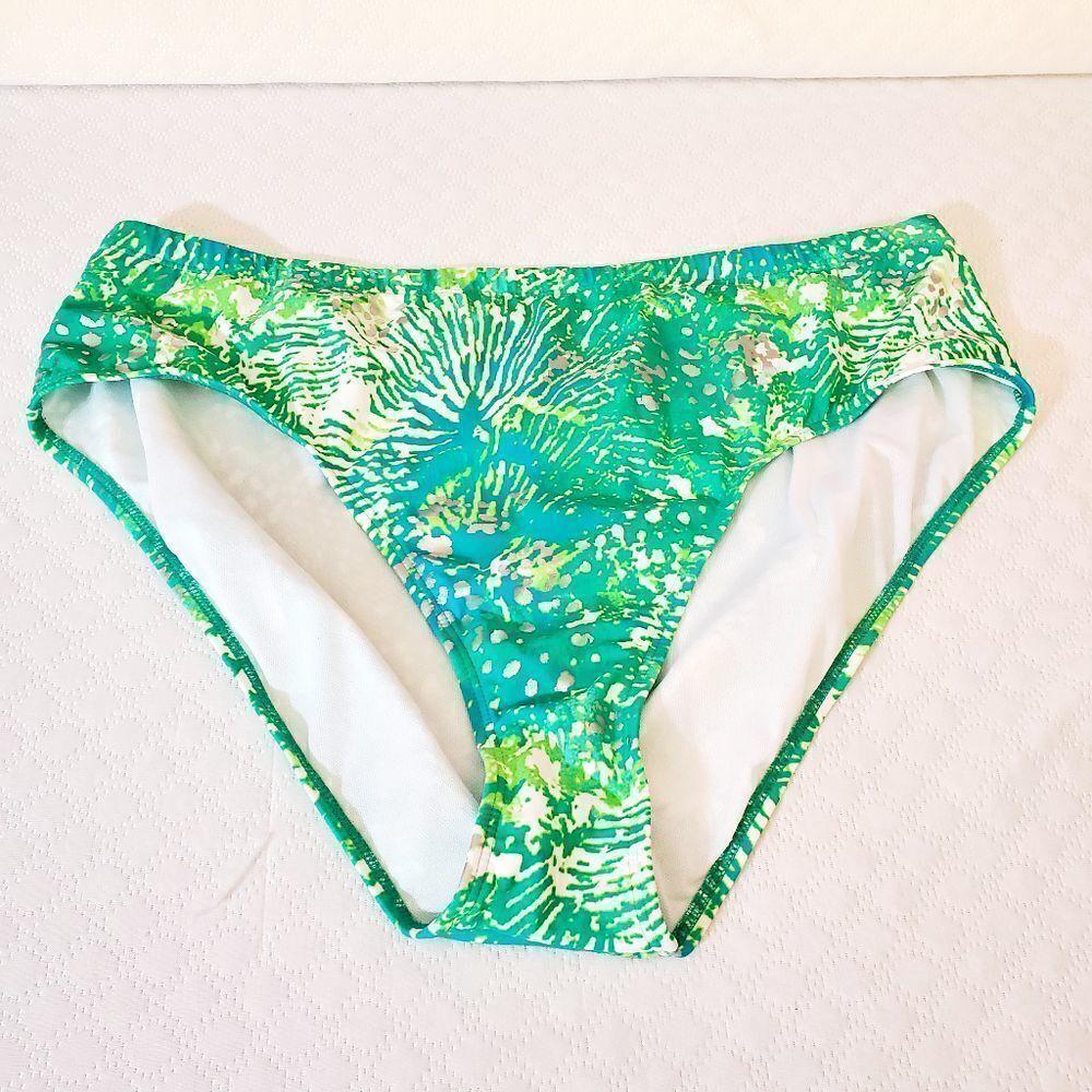Always for Me Green & Silver Swim 26W - Picture 2 of 6